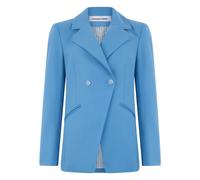 Veronica Beard, ,Jackets ,Donna ,Blu ,M Blazer in misto lino