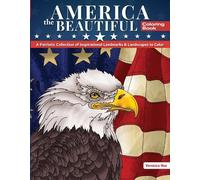 Veronica Hue America the Beautiful Coloring Book (Tascabile)