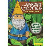 Veronica Hue Garden Gnomes Coloring Book (Tascabile)