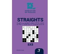 Veronika Localy M Creator of puzzles - Straights 240 Hard Puzzles 8x (Tascabile)
