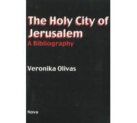 Veronika Olivas Holy City of Jerusalem (Copertina rigida)