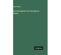 Verordnungsblatt des Herzogtums Nassau