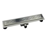 Verosan + Griglia Scolo Doccia Isel Scarico Grondaia 100 CM Argento Aa