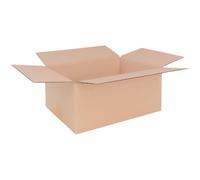 verpacking 100 Scatole cartone 33 x 24 x 16 cm marroni - Scatole da imballaggio e spedizione DHL un'onda KK 60