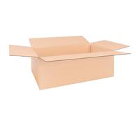 verpacking 100 Scatole cartone 43,5 x 26,3 x 15,5 cm marroni - Scatole da imballaggio e spedizione DHL un'onda KK 95