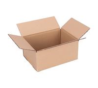 verpacking 100 Scatole di cartone un'onda 20 x 15 x 9 cm, marroni - Cartoni da imballaggio, spedizione DHL e stoccaggio KK 10