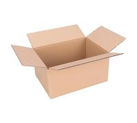 verpacking 100 Scatole di cartone un'onda 30 x 21,5 x 14 cm, marroni - Cartoni da imballaggio, spedizione DHL e stoccaggio KK 30