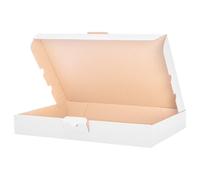 verpacking 100 Scatole per spedizioni piatte | 35 x 25 x 5 cm - MB 5 | scatole fustellate bianche