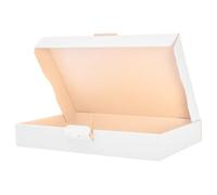 verpacking 100 Scatole per spedizioni piatte | 32 x 22,5 x 5 cm - MB 4 | scatole fustellate bianche