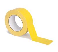 verpacking 10x Nastro americano giallo 48 mm x 50 m Nastro telato per riparazioni | adesivo resistente in gomma naturale