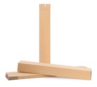 verpacking 20 Tubi di cartone quadrati 88 x 11 x 11 cm | tubi in cartone per spedizioni