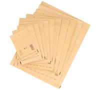 verpacking buste a bolle d'aria buste marroni dimensioni e quantità selezionabili - busta a bolle d'aria buste imbottite autoadesive (100, 200x275 mm (D4))