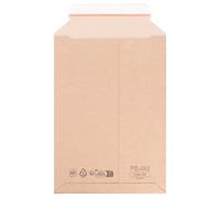 verpacking Buste postali in cartone ondulato marrone 25 x 35,3 cm - A4 [formato e quantità selezionabili] Buste postali in cartone ondulato autoadesive 100 pezzi