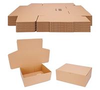 verpacking Cartoni pieghevoli 350 x 250 x 130 mm Marrone (dimensioni esterne 355 x 255 x 135 mm) WP 50 Cartone di spedizione DHL Cartone Hermes DPD Imballo GLS (100 pezzi)