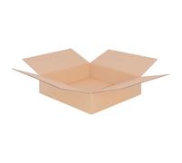 verpacking Cartoni pieghevoli 395 x 395 x 90 mm marrone (dimensioni esterne 400 x 400 x 100 mm) KK 91 1 ondulati per merci di medie dimensioni DHL, pacchetto DPD GLS Hermes (25 pezzi)
