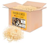 verpacking Lana di legno Fichte (quantità selezionabile) - materiale di riempimento per regali e pacchi, decorazione - qualità premium 1 kg