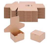 verpacking Scatole pieghevoli 12 x 10 x 8 cm marrone (dimensioni esterne 12,5 x 10,5 x 8,5 mm) WP 10 scatola da spedizione imballaggio (100 pezzi)
