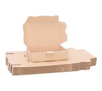verpacking scatole postali piatte 18 x 13 x 4,5 cm MB 2 marrone - Spedizione Postale scatole cartone scatole cartone con coperchio 100 pezzi