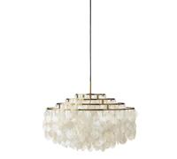 Verpan Fun 10DM Lampadario in Ottone e Madreperla