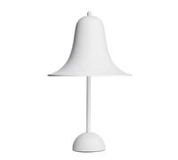 VERPAN Pantop lampada da tavolo bianco satinato Verpan