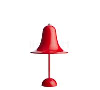 Verpan Pantop Lampada ricaricabile LED, rosso brillante