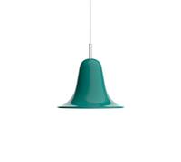 Verpan Pantop Lampadario Ø23 Verde Acqua Scuro
