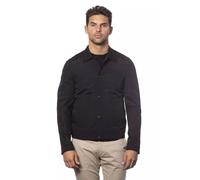 Verri Black Cotton Men Bomber Jacket - IT54 | XXL