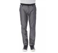 Verri Black Cotton Men's Pant - W40