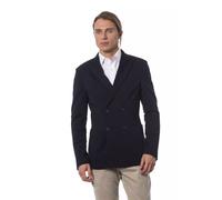 Verri Blue Viscose Men Blazer - IT52 | XL