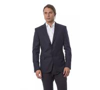 Verri Blue Wool Men Blazer - IT54 | XXL