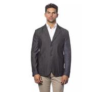 Verri Gray Cotton Men's Blazer - IT50 | L