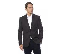 Verri Gray Wool Men Blazer - IT52 | XL
