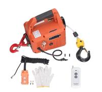 Verricelli elettrici Bandiera per Paranco Elettric Gru portatile dell'argano elettrico della gru elettrica con altezza di sollevamento massima 1500W di capacità 7.6M del telecomando 500KG