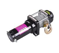 Verricelli elettrici Verricello 12V 13500/4500/3500LBS con corda sintetica e telecomando wireless per emergenza di recupero ATV/camion/rimorchio 4X4 Argani elettrici(4500LBS)