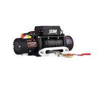 Verricelli elettrici Verricello 12V 13500/4500/3500LBS con corda sintetica e telecomando wireless per emergenza di recupero ATV/camion/rimorchio 4X4 Argani elettrici(13500LBS)