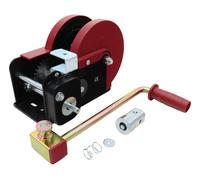 Verricello 900 KG Plus Con Abrollautomatik Argano a Mano Pkw Rimorchio Come Alko