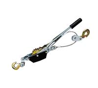 Verricello a cricchetto for trazione manuale da 2 tonnellate, tenditore for cavi con trazione elettrica e 2 ganci Controlla con precisione il movimento