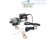 Verricello/Argano elettrico 12V 2500 lbs con telecomando Ribitech - PE12V/2500
