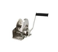 Verricello, Argano manuale in acciaio inossidabile, argano bidirezionale autobloccante da 1200 libbre, paranco for gru di sollevamento for la protezione ambientale per ATV UTV Marine(1200 lbs)