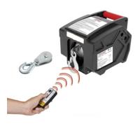 Verricello/Argano/Paranco elettrico 12V 2000 lbs con telecomando wireless