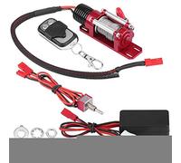 Verricello cingolato in metallo, con telecomando adatto avere due tipi di porte per verricello elettrico per HSP/Redcat/Tamiya/Axial/SCX10/D90/HPI 1/10 RC Crawler Car