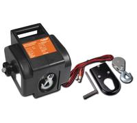 Verricello Elettrico 12V 900kg UNICRAFT Argano fune Paranco per Barca Auto Moto