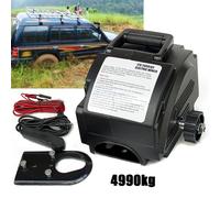 Verricello elettrico 12V DC potente verricello elettrico a fune doppia modalità di controllo traino, con telecomando per puleggia a fune per barche