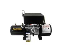 Verricello Elettrico 2000/3000/4000/4500/6000/9500/12000lb12v Verricello Car Tuning Maniglia/Wireless Wire Rope ATV Verricelli For Buggy Da Spiaggia Facile Da Usare(4000lb wireless)