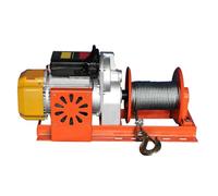 Verricello Elettrico 220V/380V 3KW Costruzione Ristrutturazione Verricello Gru Rimorchio Argano Gru 500KG 30M/60M Facile Da Usare(60M Pressure plate)