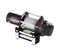 Verricello Elettrico 3000-13500LBS 12V Con Telecomando For 4X4 Syntheic Car Trailer Corde Cinghia Di Traino ATV Truck Off Road Facile Da Usare(6000lbs Silver Rope)