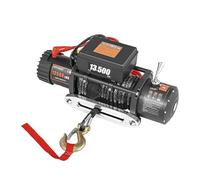 Verricello Elettrico 3000-13500LBS 12V Con Telecomando For 4X4 Syntheic Car Trailer Corde Cinghia Di Traino ATV Truck Off Road Facile Da Usare(13500lbs Black Rope)