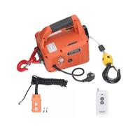 Verricello elettrico Altezza Di Elevazione Massima Dell'argano Elettrico Portatile Del Limite Di Capacità Della Gru 500KG 7.6M Per I Magazzini Paranco Elettrico Telecomandato