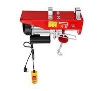 Verricello elettrico, da 400 kg fino a 800 kg, altezza di sollevamento: 10 m, con telecomando cablato, puleggia 10 m/min, dispositivo di sollevamento per garage, magazzini, fabbrica