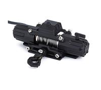 Verricello elettrico, elicoidale elettrico doppio motore sistema di controllo remoto wireless automatico ad innesto 1:10 RC per asse auto TRX4 TRX6 (motore duale)